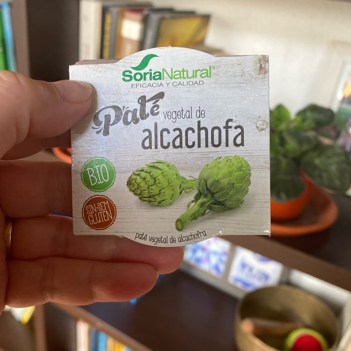 photo of Soria Natural Paté alcachofa shared by @gateravegana on  11 Aug 2022 - review