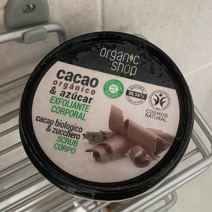 photo of Organic shop cacao biologico e zucchero scrub corpo shared by @ommy on  20 Dec 2021 - review