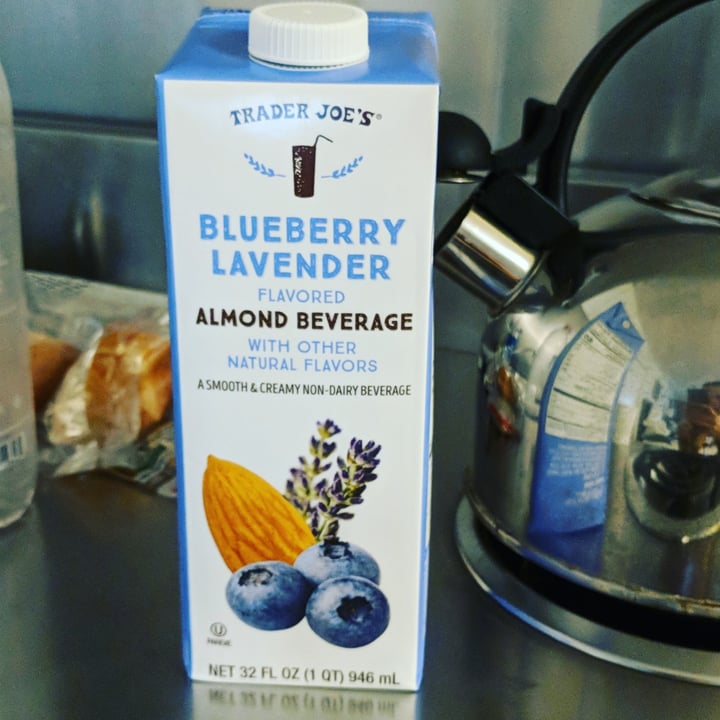 review photo of Trader Joe's Lavender Blueberry Almond Milk shared by @evercleargirl82 on 17 Jul 2021 - review