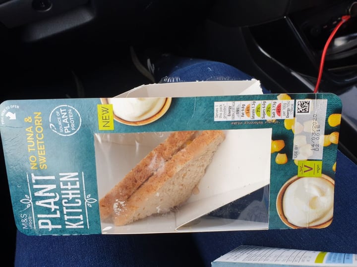 photo of Plant Kitchen (M&S) No Tuna & Sweetcorn shared by @bigbird on  13 Mar 2020 - review