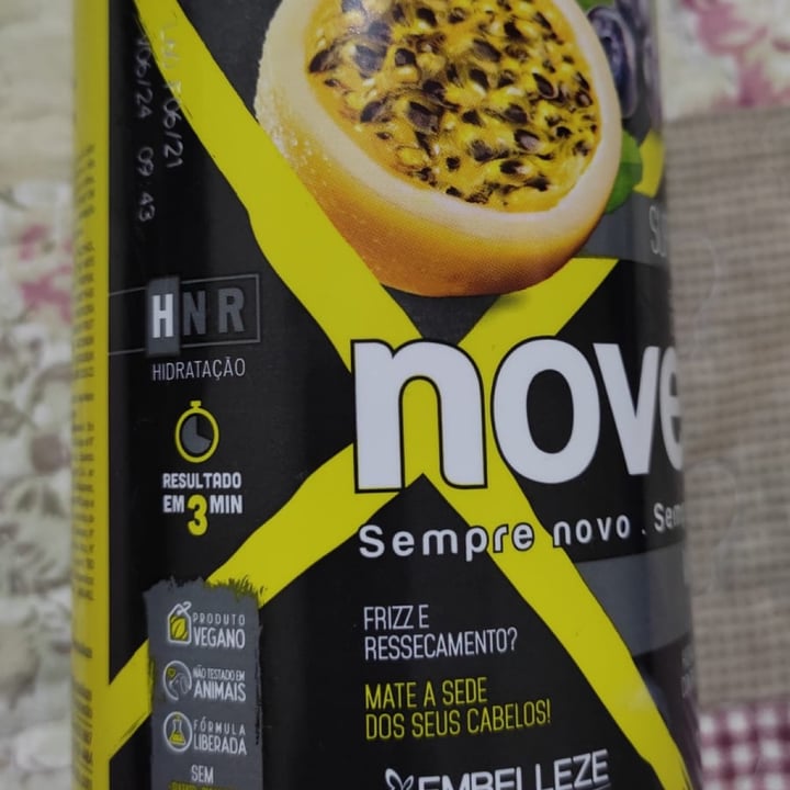 review photo of Novex Creme de Tratamento Maracujá & Mirtilo shared by @vazlorenza on 23 Jan 2022 - review