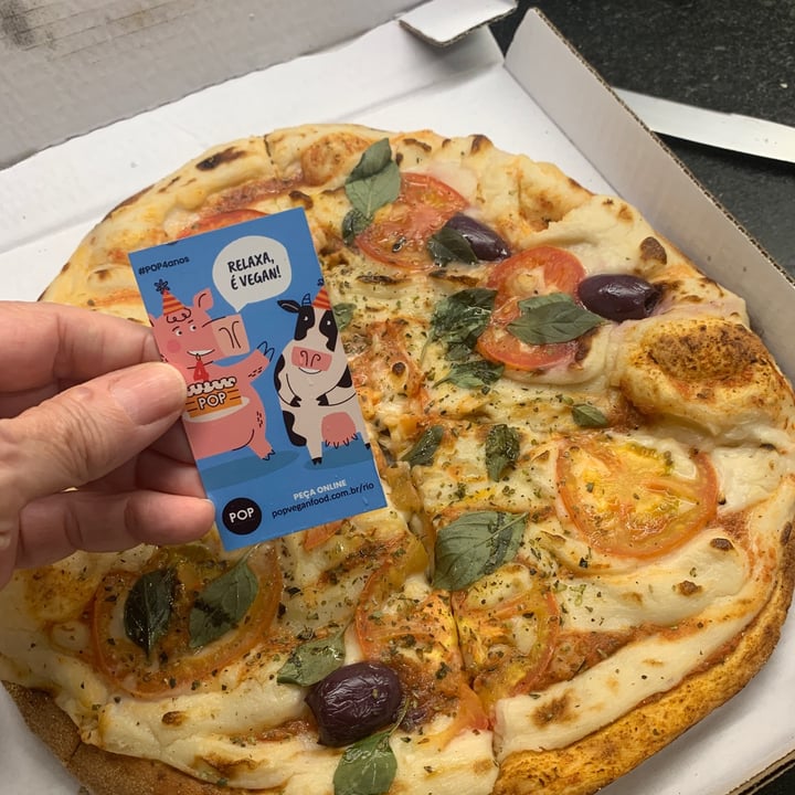 review photo of Pop Vegan Food Pizza Marguerita shared by @lolario on 23 Jul 2021 - review