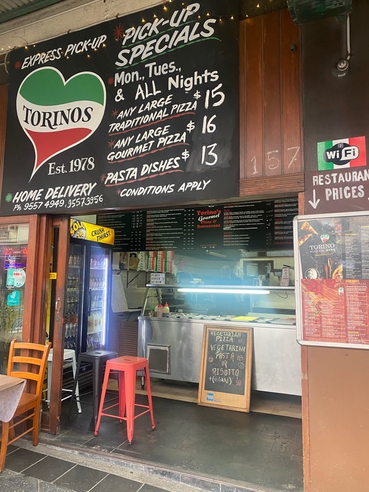 photo of Pizzeria Torino Restaurant Enmore Gourmet pizza (without Cheese) shared by @michellevanrensburg on  02 Feb 2020 - review