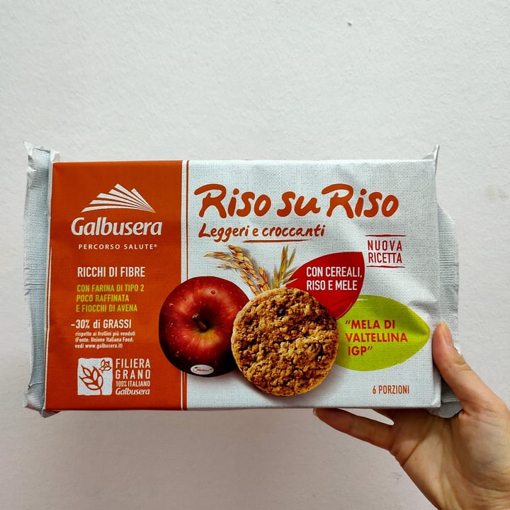 photo of Galbusera Biscotti Riso Su Riso (Nuova Recetta) shared by @anouklu on  13 Oct 2021 - review