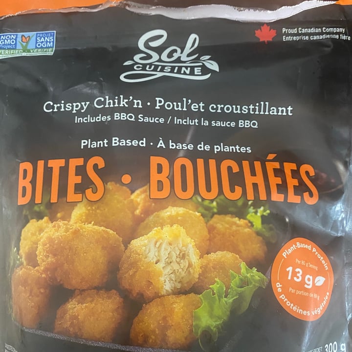photo of Sol Cuisine Crispy Chik’n Bites shared by @kendrachaotic on  09 Jun 2021 - review