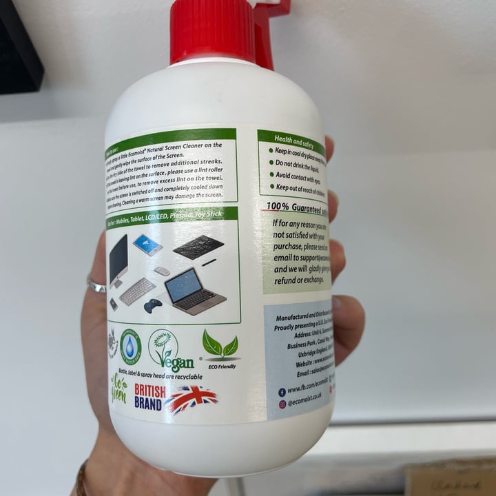 Ecomoist Natural Screen Cleaner Review