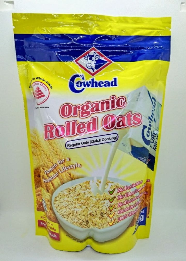 photo of Cowhead Organic Rolled Oats (Quick Cooking) shared by @choyyuen on  15 Feb 2020 - review