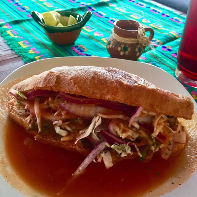 Photo of the dish “Torta ahogada”
