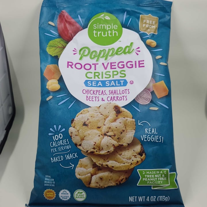 photo of Simple Truth Popped root veggie crisps shared by @greentini4 on  20 Oct 2021 - review