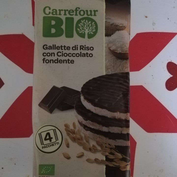 photo of Carrefour Gallette di riso con cioccolato fondente shared by @ginger68 on  07 Aug 2021 - review
