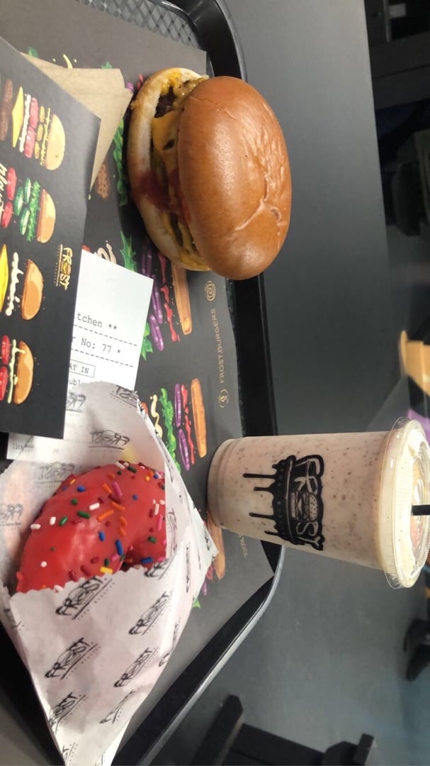 photo of Frost Burgers Bacon Free shared by @thelittlemogwai on  31 Mar 2020 - review