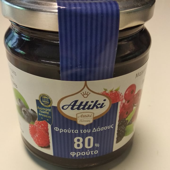 photo of Attiki Forest fruits flavored marmelade shared by @sofia-anne on  15 Jun 2022 - review