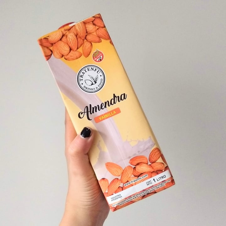 photo of Tratenfu Leche de Almendras Vainilla shared by @kndyd on  12 Apr 2021 - review