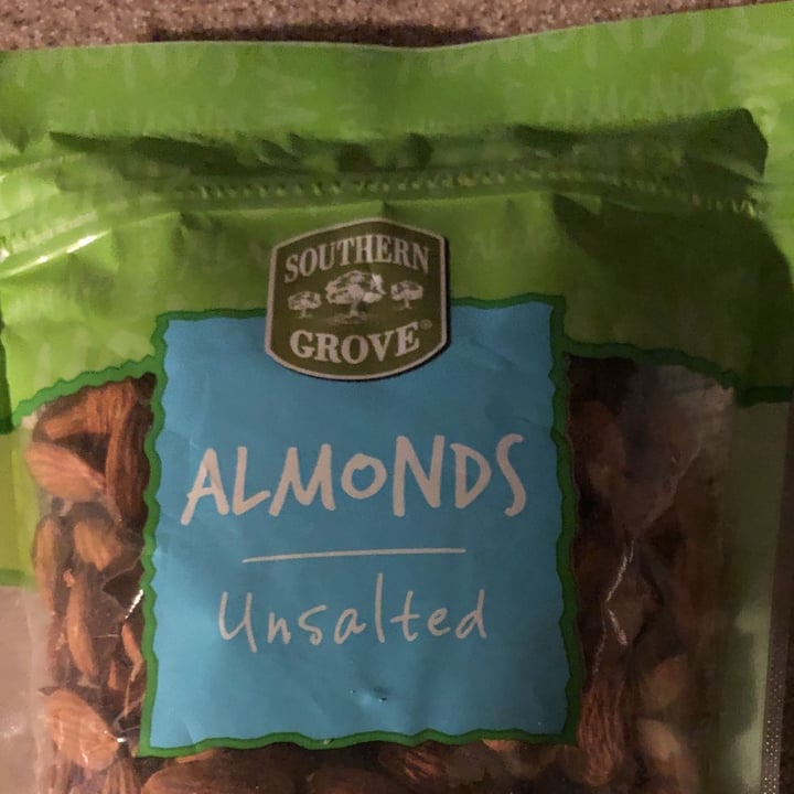 photo of Southern Grove Oven roasted almonds unsalted shared by @menbillie on  31 May 2022 - review