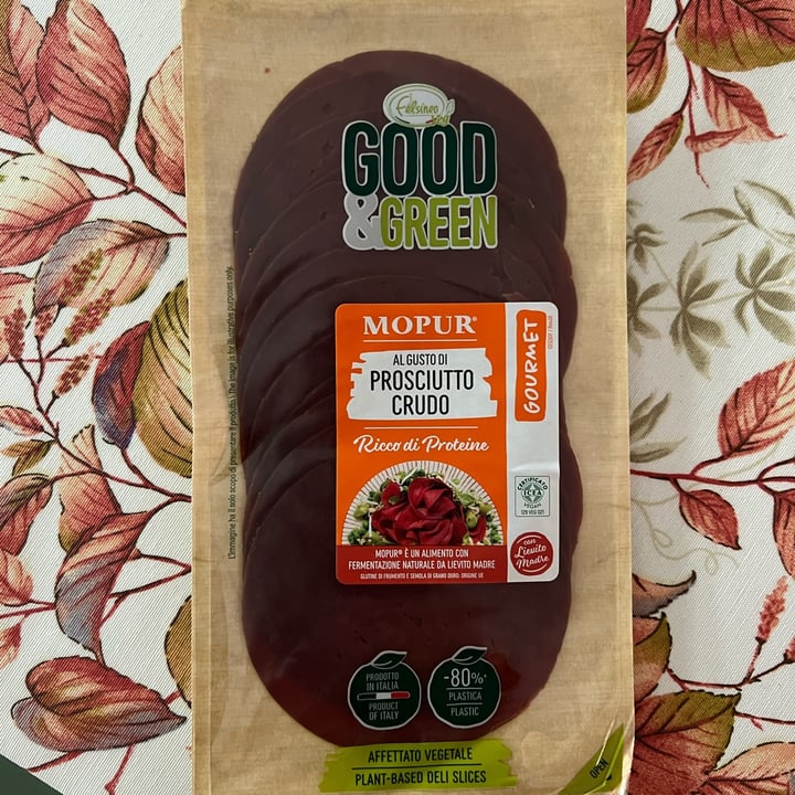 review photo of Good & Green Affettato di mopur al gusto di prosciutto crudo shared by @lara96 on 17 Jul 2022 - review