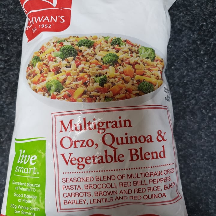 photo of schwans Multi grain ouzo quinoa vegetable blend shared by @zengerra on  07 May 2022 - review