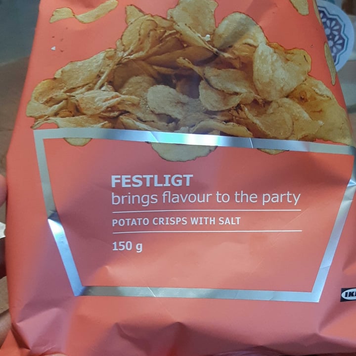 photo of Ikea Festlight Potato Crisps With Salt shared by @ozu7zuso on  21 Apr 2022 - review