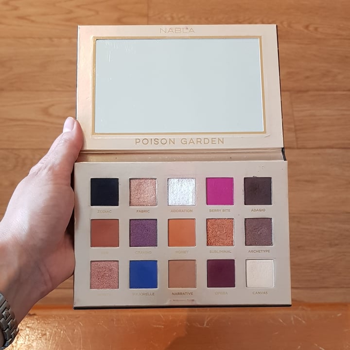 photo of Nabla Cosmetics Secret Palette shared by @brendagzz on  07 Sep 2021 - review