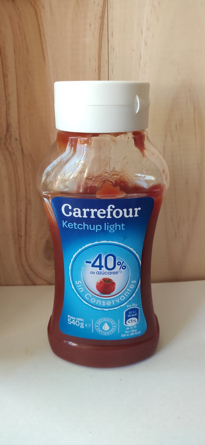 photo of Carrefour Ketchup Light shared by @tiamoki on  11 Nov 2020 - review