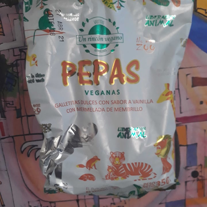 review photo of Un Rincón Vegano Pepas Galletitas Dulces con Sabor a Vainilla con Mermelada de Membrillo shared by @juliatallac on 17 Dec 2020 - review