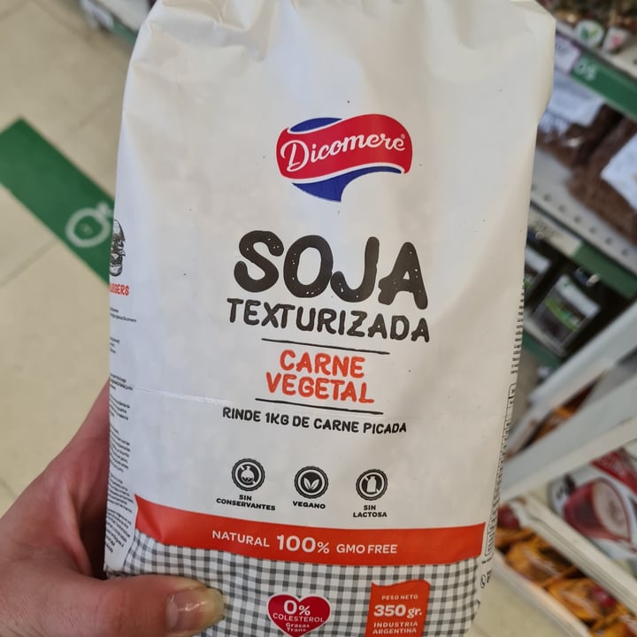 review photo of Dicomere Soja texturizada Carne Vegetal shared by @evemuntaner on 08 Oct 2021 - review
