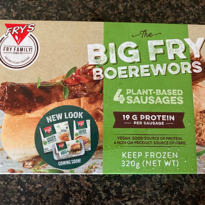 photo of Fry's Family Food The Big Fry Boerewors shared by @seanyfebz on  14 Jan 2021 - review