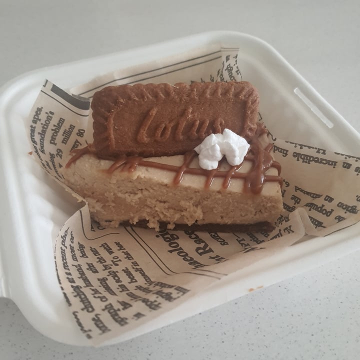 review photo of Vegan Streetfood Deli - Obs Biscoff Cheesecake shared by @caitell on 17 Sep 2022 - review