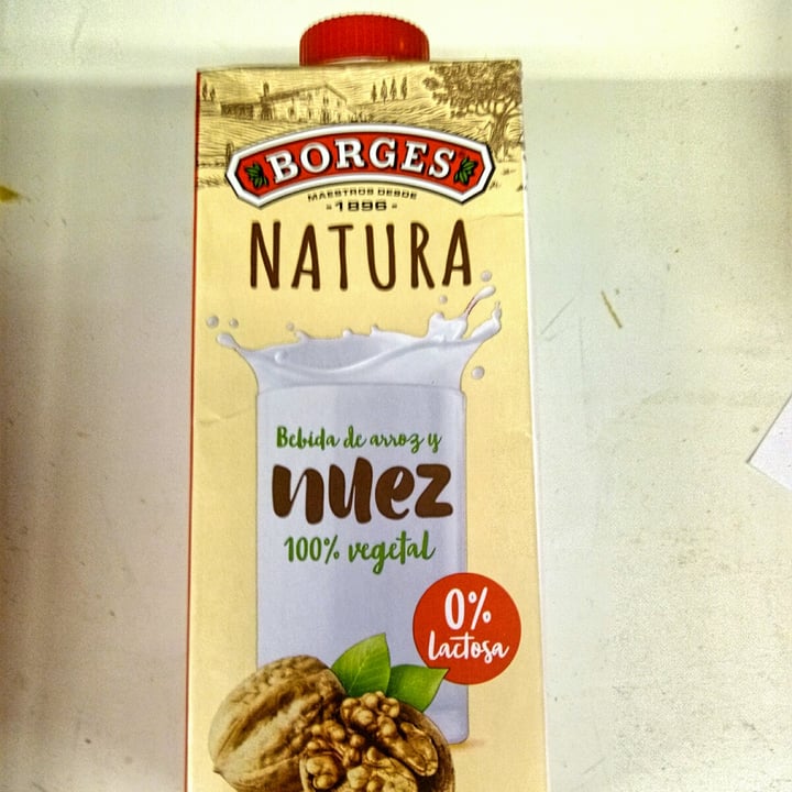 review photo of Borges Bebida De Arroz Y Nuez shared by @davidvegan on 20 May 2020 - review