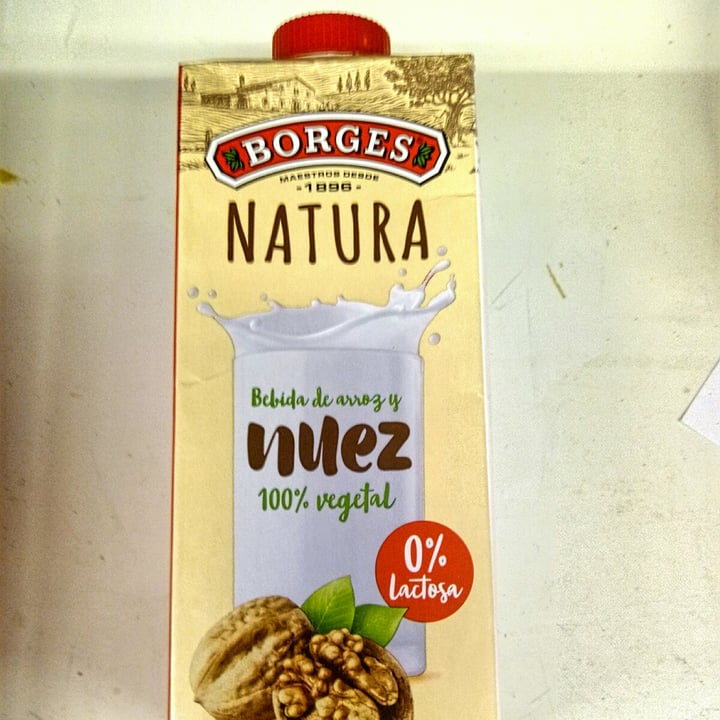 photo of Borges Bebida De Arroz Y Nuez shared by @davidvegan on  20 May 2020 - review