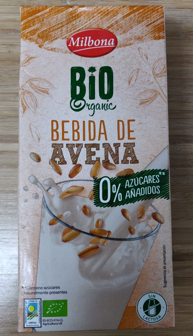 photo of Milbona Bebida de Avena sin azucar shared by @gitaneta on  20 Apr 2020 - review
