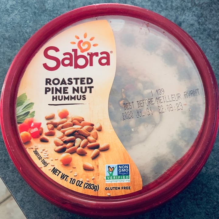 photo of Sabra Roasted Pine Nut Hummus shared by @allhess on  18 Jun 2020 - review