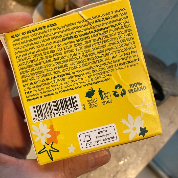 review photo of The Body Shop Moringa Soap shared by @luisgranado on 09 Sep 2022 - review