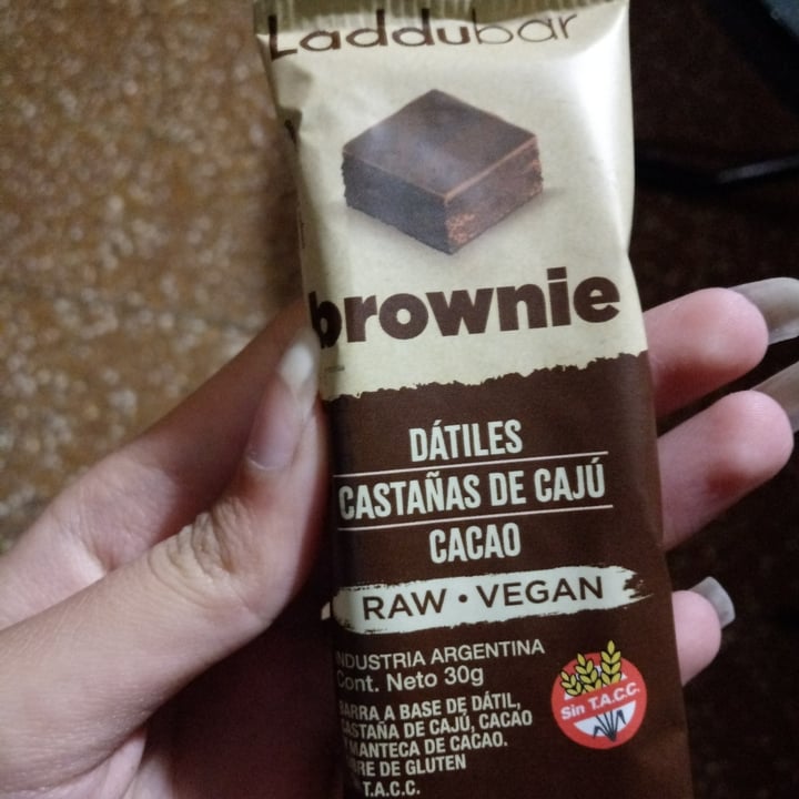 photo of Laddubar Barra sabor Brownie shared by @asenoyam on  09 May 2021 - review