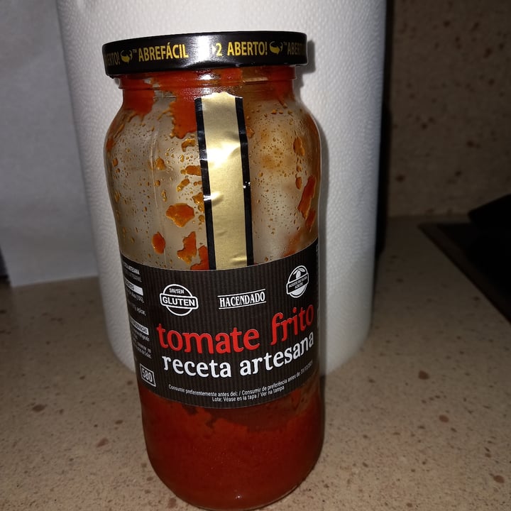 review photo of Hacendado Tomate frito receta artesana shared by @greenmery on 30 Sep 2021 - review
