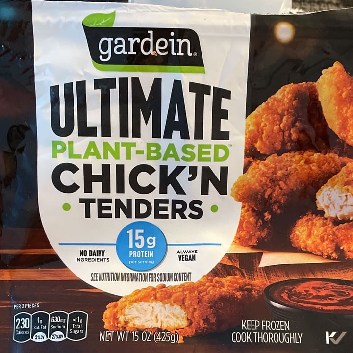 photo of Gardein Ultimate chick'n Tenders shared by @shiamoreno65 on  28 Sep 2022 - review