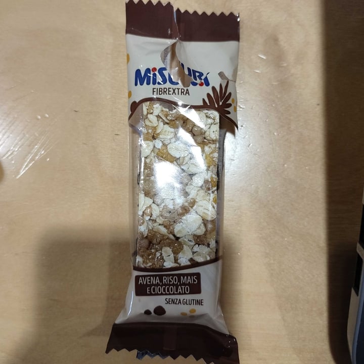 photo of Misura Fibrextra Barrette Avena Riso E Mais Con Cioccolato Fondente shared by @greenaari on  04 May 2022 - review