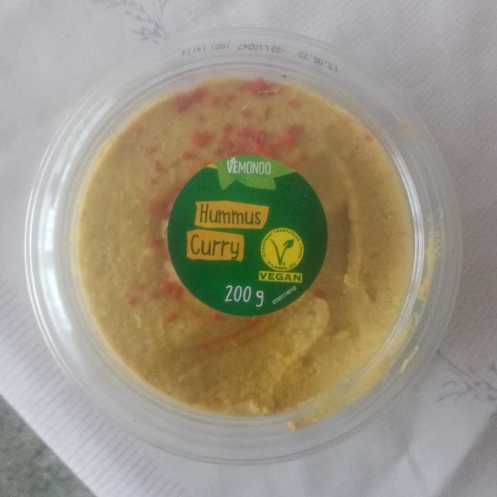 photo of Vemondo Hummus Curry shared by @pacodog on  06 May 2022 - review