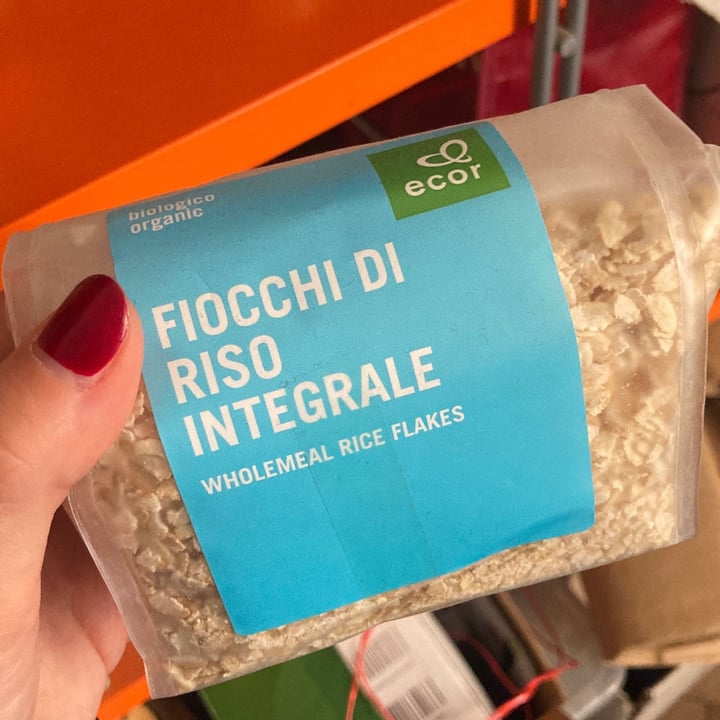 photo of Ecor Fiocchi di Riso integrale shared by @rossigiulia on  17 Mar 2022 - review