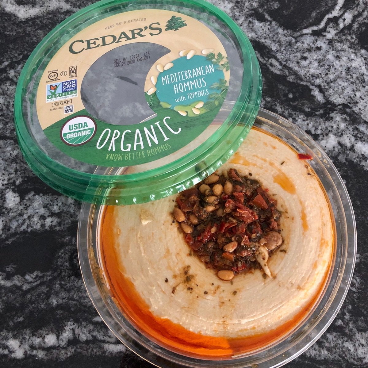 Cedar's Foods Mediterranean Hummus with Toppings Reviews abillion