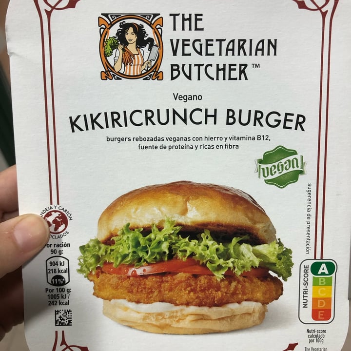 photo of The Vegetarian Butcher Chickened Out Burger shared by @estherfe on  21 Nov 2022 - review