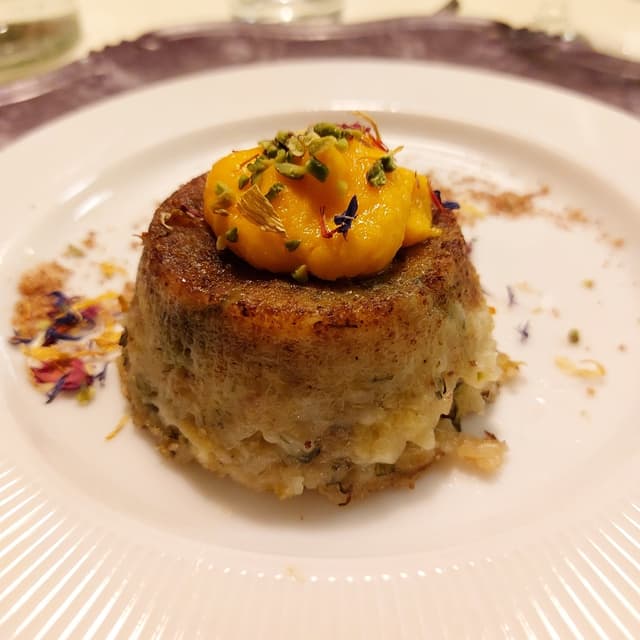 Photo of the dish “Sformato di porri e zucchine”