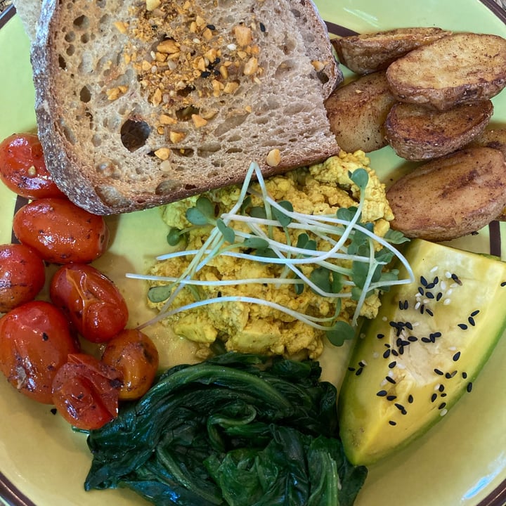 photo of L’Herbanyste Vegan Breakfast Scramble shared by @greenp on  22 May 2022 - review
