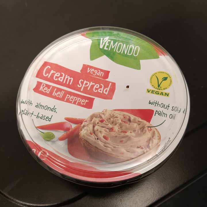 photo of Vemondo Cream Spread Red Bell Pepper shared by @marinasnchez on  21 Aug 2021 - review