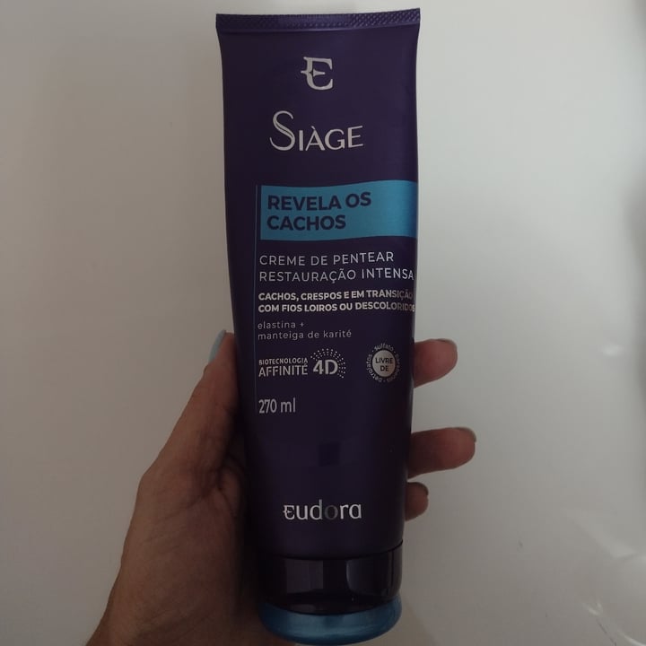 review photo of Eudora Creme de pentear revela os cachos shared by @amachini on 20 Apr 2022 - review