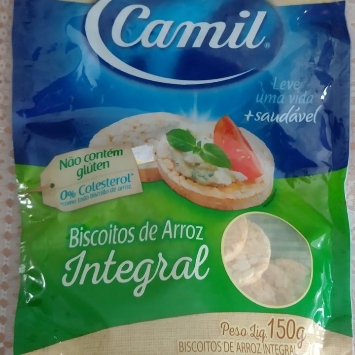 photo of Camil Biscoito de Arroz Integral shared by @karine12 on  14 May 2022 - review