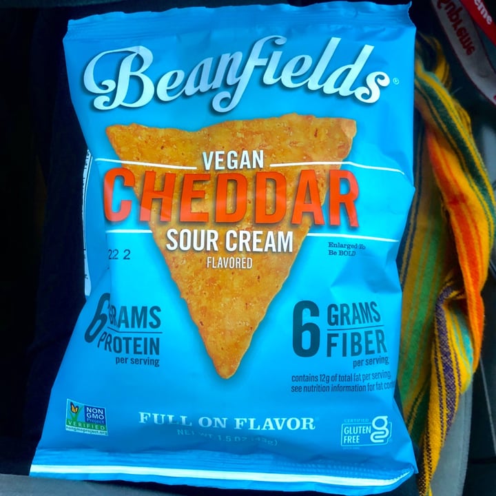 photo of Beanfields Cheddar Sour Cream Chips shared by @1more on  07 Jan 2022 - review