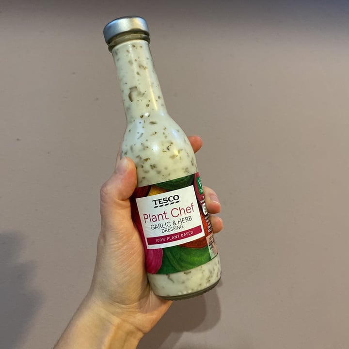 Tesco Plant Chef Garlic & herb dressing Review abillion