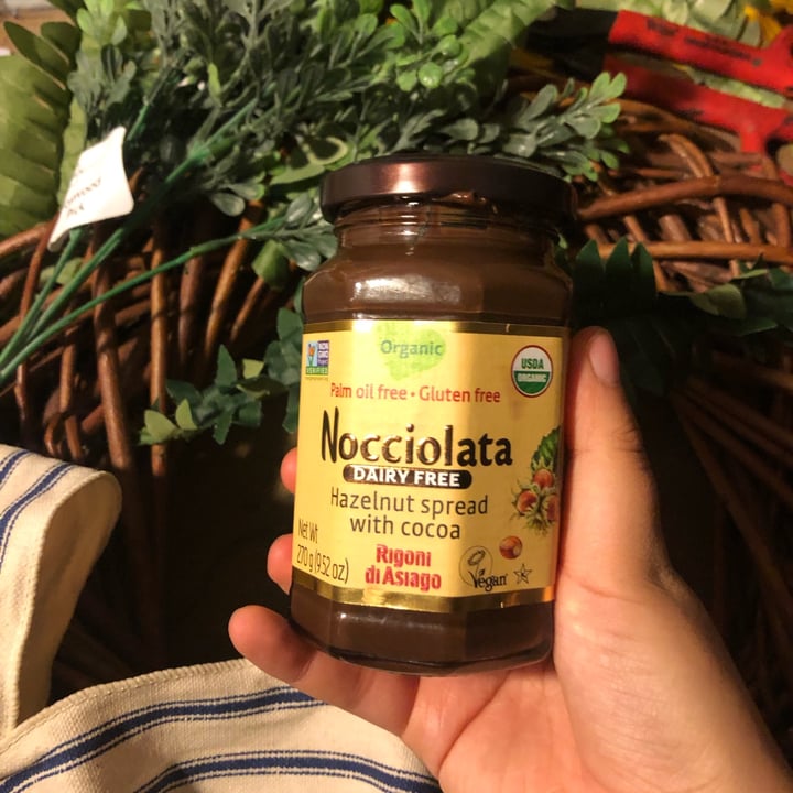photo of Rigoni di Asiago Nocciolata Dairy Free Hazelnut Spread with Cocoa shared by @kyl3miles on  05 Jul 2022 - review