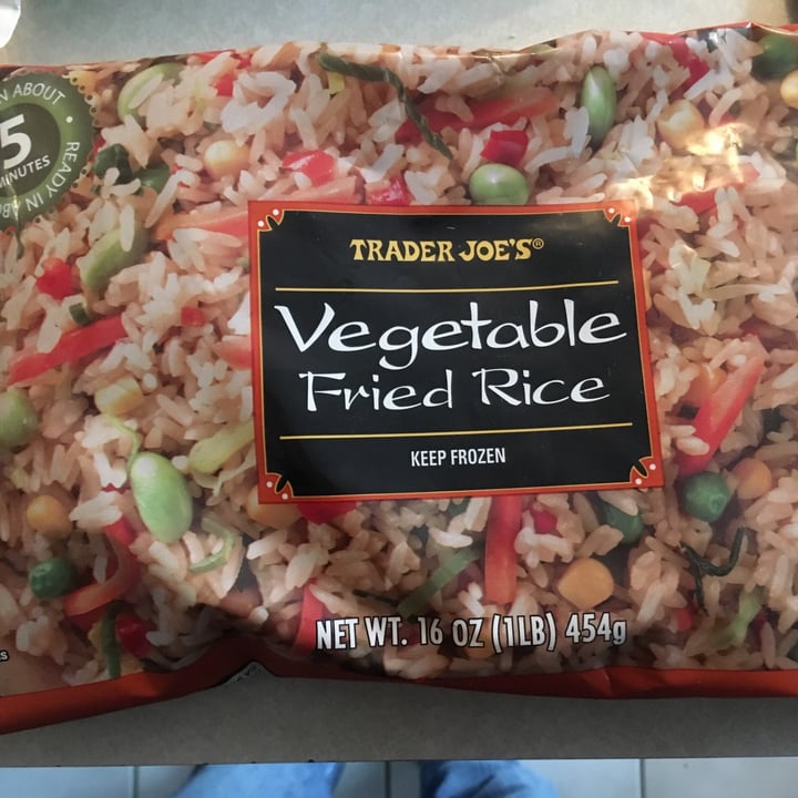 photo of Trader Joe's Vegetable Fried Rice shared by @jqared on  31 Dec 2020 - review