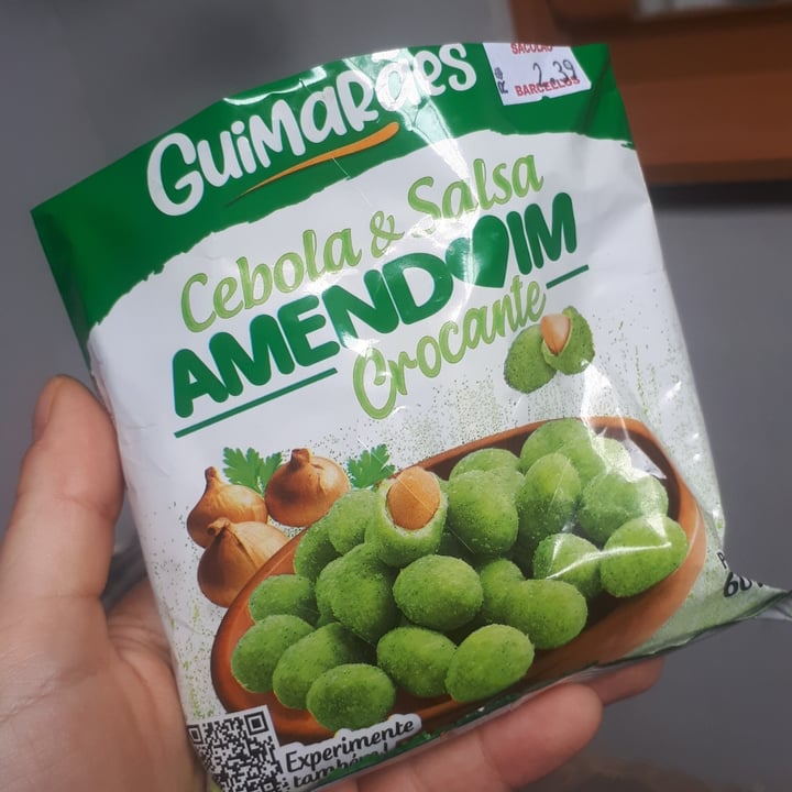 photo of Guimarães amendoim crocante cebola e salsa shared by @fabiixavier on  01 Oct 2022 - review